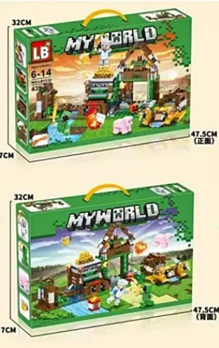 Конструктор Minecraft (LB1132), фото 1