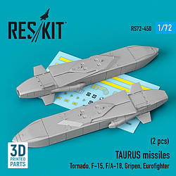 TAURUS missiles (2 pcs.) 1//72  ResKit RS72-0450
