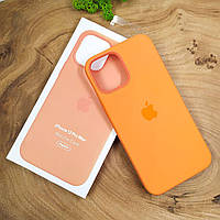 IPhone 12pro max оригинальный чехол, чехол для мобильного айфон 12 Pro Max оригинал MagSafe оранжевый