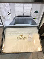 В'язаний плед-покривало Diamond 220*240,