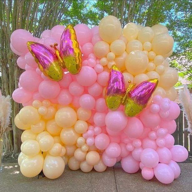 Стіна з кульок Літо (248 кульок)