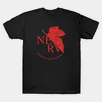 Neon Genesis Evangelion - Vintage Nerv T-Shirt от FUTBOLKA.TOP | Neon Genesis Evangelion - Vintage Nerv