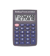 Калькулятор Brilliant BS-100С 8 р кишеньковий