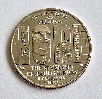 США 25 центів (квотер) 2024, Американські жінки: Доктор Паулі