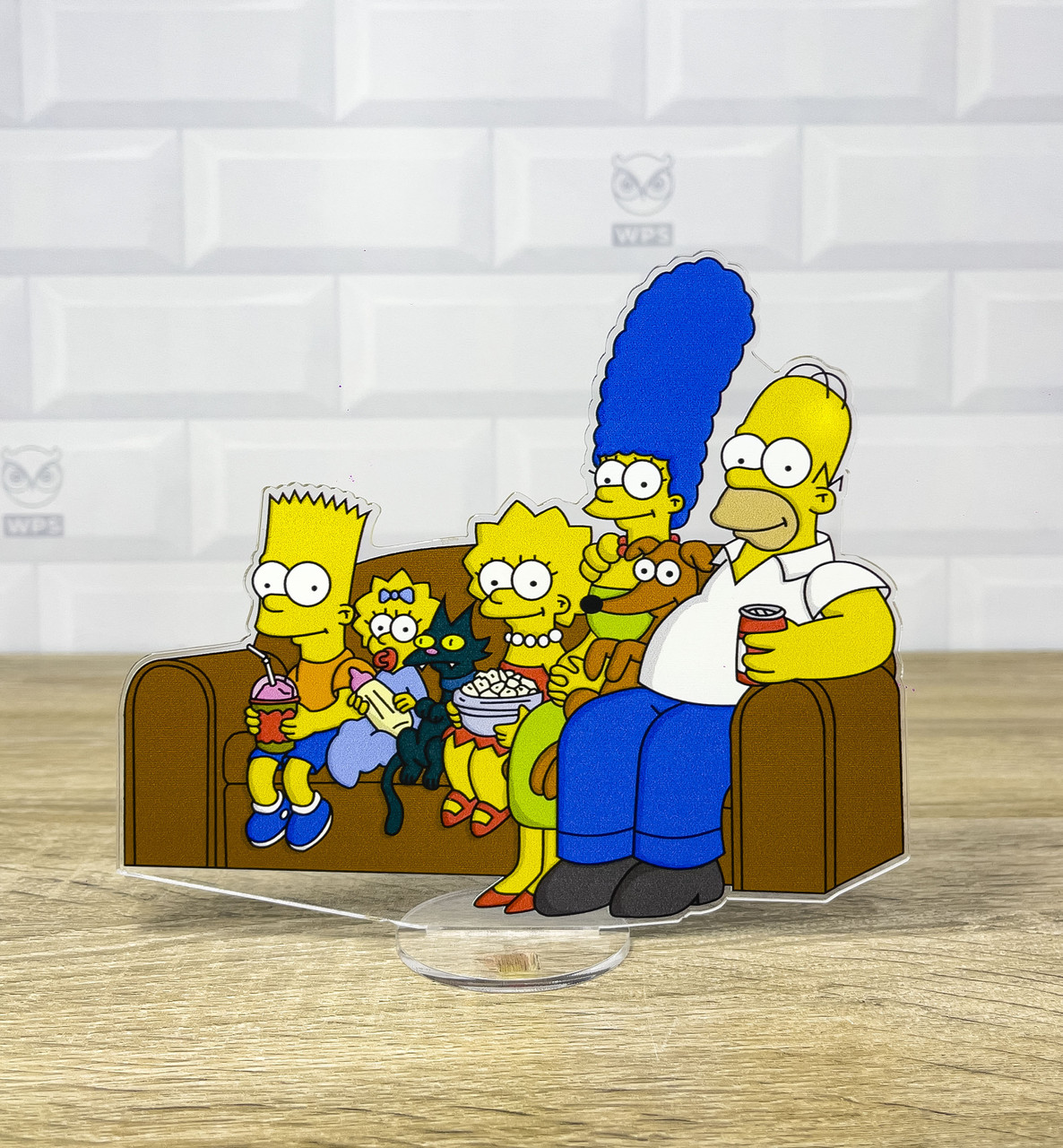 Акрилова колекційна фігурка Аніме: The Simpsons Сімпсоны 1 17 см