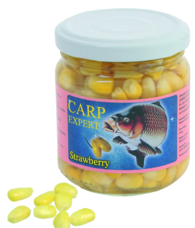 Кукурудза Carp Expert у сиропі 212 мл Strawberry Полуниця