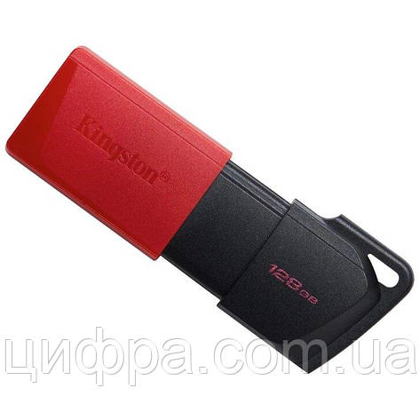 USB-накопичувач на 128Гб Kingston Exodia M Black Red, фото 1
