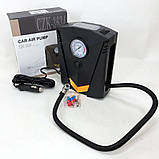 Портативний насос, Портативний повітряний автомобільний компресор, Автонасос електричний MZ-59, фото 6