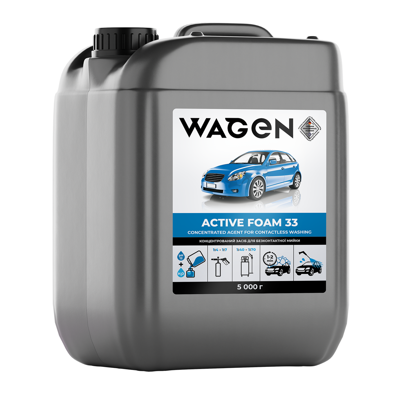WAGEN Активна піна “ACTIVE FOAM 33” 5кг  POLYCHROM 2020, фото 1