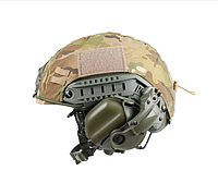 Шолом TOR Fast з навушниками М32H КОМПЛЕКТ FAST Helmet NIJ IIIA (M-L) UHMWPE Шолом тактична балістична
