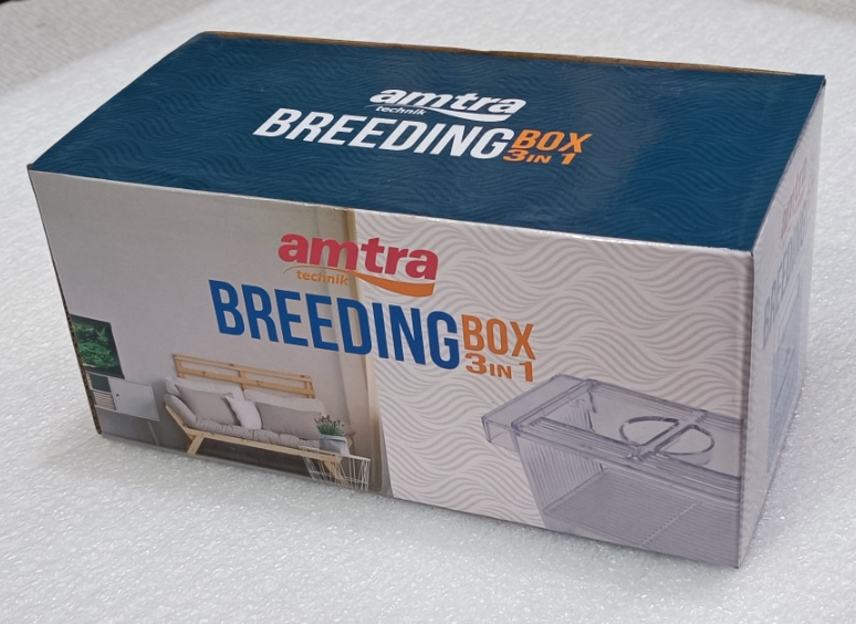 Отсадник для рыбы AMTRA CROCI SPA Technik BREEDING BOX 3 в 1 с крышкой 20х9.5х10 см А6008050 - фото 5 - id-p2114425115