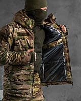 Зимняя тактическая куртка 7.62 TACTICAL. Технология Omni-heat в мультикам цвете Размеры М - ХXL