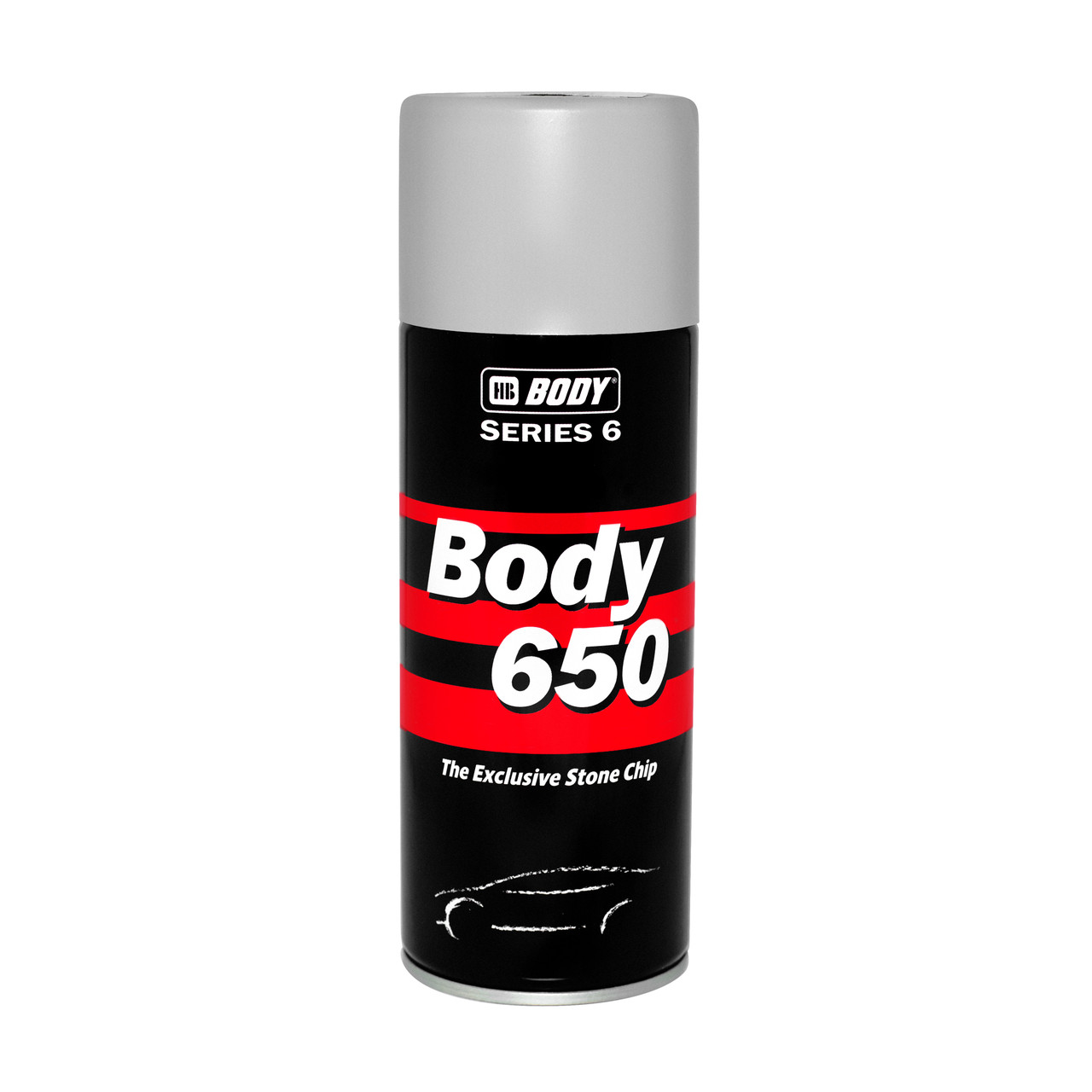 Антигравій BODY 650 сірий 400 мл, фото 1