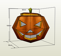 PaperKhan конструктор из картона 3D тыква Хэллоуин растение Паперкрафт набор для творчества игрушка оригами