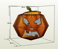 PaperKhan конструктор из картона 3D тыква Хэллоуин растение Паперкрафт набор для творчества игрушка оригами