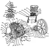 Двоступенева поршнева головка Profinstrument 2105T, фото 4