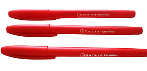 Ручка "Face Pen" RADIUS червона KNZ, фото 3