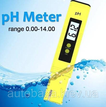 Тестер качества воды PH метр электронный + калибровочные порошки, портативный измеритель кислотности - фото 2 - id-p1750833492