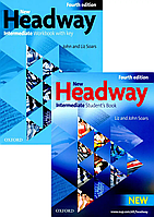 New Headway Fourth Edition Intermediate Student's Book + Workbook