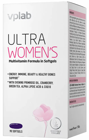 Вітаміни для жінок VPLab - Ultra Women's Multivitamin (90 капсул)