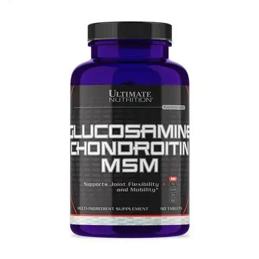 Ultimate Nutrition Glucosamine Chondroitin MSM 90 табл, фото 1