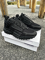 Мужские кроссовки Reebok Zig Kinetica Edge black Рибок Зиг Кинетика черные текстильные весна осень