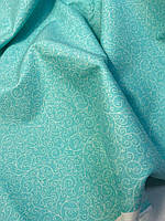 Американский хлопок для рукоделия, пэчворка, кукол, текстиля, Swirl Vine Aqua, RJR Fabrics