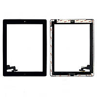 Тачскрин Apple iPad 2 A1395 A1396 A1397 чорний Original PRC повний з кнопкою