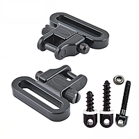 Швидкознімні антабки на ремінь 1.25 дюйма 28 см Balught No2047