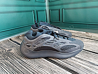 Кросівки чоловічі Adidas Yeezy Boost 700.Кросівки із буст 700. Темно сині Чоловічі спортивні кросівки