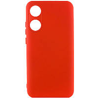 Чехол Oppo A78- (с микрофиброй) Silicone Cover Lakshmi Full Camera красный