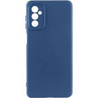 Чехол Samsung A15 4G/5G-(с микрофиброй) Silicone Cover Lakshmi Full Camera темно-синий