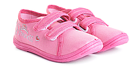 Кеди дитячі на липучках для дівчинки Litma, рожеві