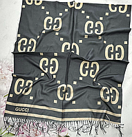 Женский брендовый палантин Gucci, палантин Гуччи, шарф, брендовые платки, брендовый палантин, платок
