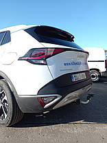 Фаркоп Kia Sportage 2021- (Кіа Спортейдж 5) оцинкований, без підрізу бампера, фото 4