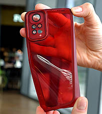 Силіконовий чохол Solid Color із захистом камери Xiaomi Redmi 9C Black, фото 5