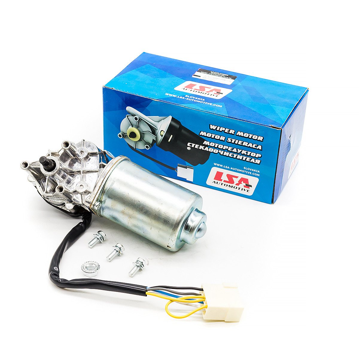 Мотор склоочисника ВАЗ 2110, 2123 LSA LA 2110-3730000, фото 1