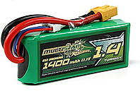 Аккумулятор Литий-полимерный Multistar Racer Series 1400mAh 3S 11.1V 40-80C