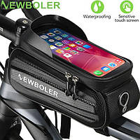 Велосумка NEWBOLER на раму под смартфон 7.2"