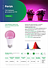 Фітолампа Feron LB-709 11W E27 LED світлодіодна лампа А60 для рослин під стандартний патрон Е27, фото 9