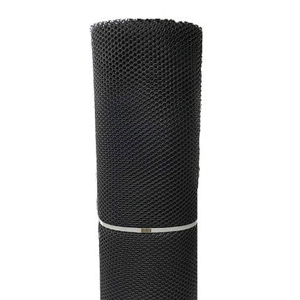 Сітка паркан садовий комірка 20х20 мм 0.8х30м  чорна Сота, фото 1