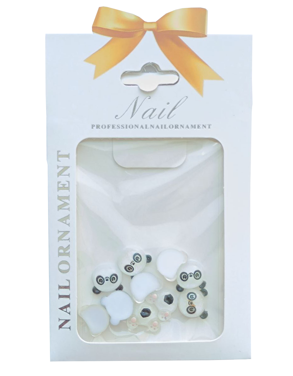 Об'ємний декор для нігтів No16 (панда), фото 1