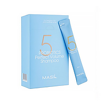 Masil 5 Probiotics Perfect Volume Shampoo sample Шампунь с пробиотиками для идеального объема волос
