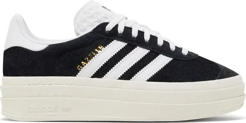 Кросівки Adidas Gazelle Bold 'Black White'