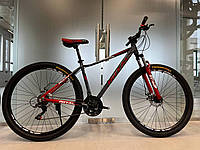 Велосипед Royal Rio 29 18 серо - красный, Темно-сірий