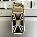 Магнітний слайдер-антистрес HANDLER GOLD іграшка з металу золотистий фіджет, фото 4