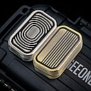 Магнітний слайдер-антистрес HANDLER GOLD іграшка з металу золотистий фіджет, фото 5