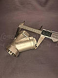Фільтр муфтовий нержавіючий DN32 (1"1/4), н/ж сталь AISI304, Ру40 (800 PSI), Y-подібний, 60 меш, BSPP, фото 4