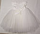 Сукня святкова для дівчинки на зріст 86 см Зіронька Молочна (1395), фото 3