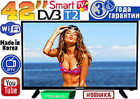 Телевизоры Samsung SmartTV 42" 4K 3840x2160! LED, IPTV, T2,WIFI,USB